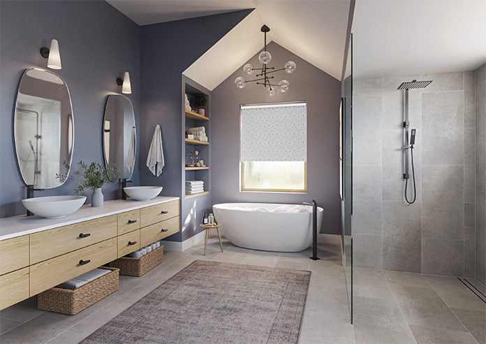 Roaring 20s, Lavender - Twist&Fit Roller Blind - Image 7